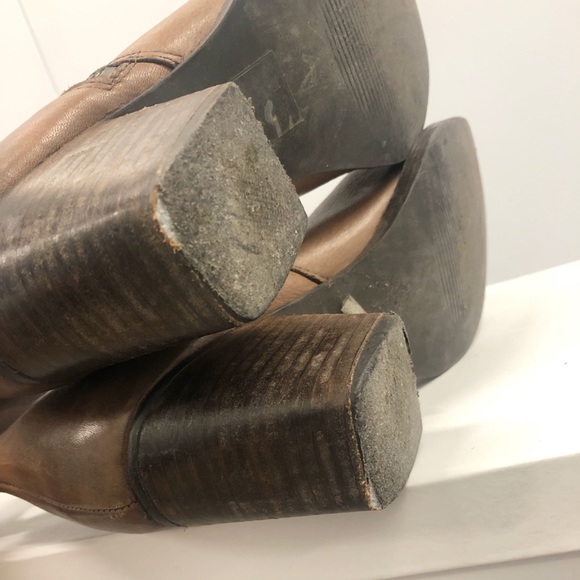 Sol Sana Brown Leather Bootie - Picture 5 of 5